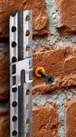 ЗУБР КРЕММЕР-50, 50 шт, крепление для установки маячковых профилей (30950-50) купить в Магнитогорске