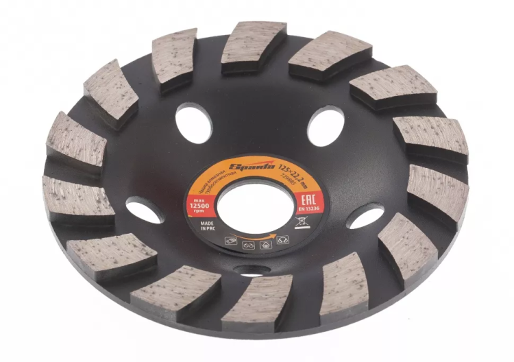 Чашка алмазная зачистная 125 мм Turbo SPARTA 729955 купить в Магнитогорске