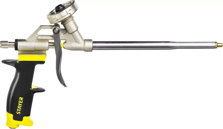 Пистолет "PROGun" для монтажной пены, металлический корпус, STAYER Professional 06861_z01 купить в Магнитогорске
