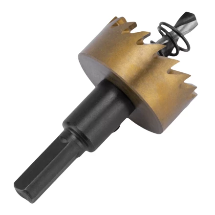 Коронка по металлу HSS, 30 мм, нитридтитановое покрытие Denzel 724108 купить в Магнитогорске