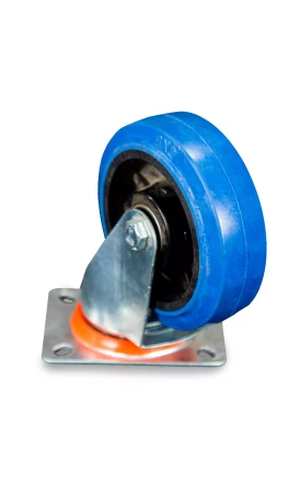 Колесо поворотное из эластичной резины MW150 150 мм 1024401 купить в Магнитогорске