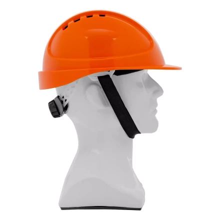 Каска защитная ударопрочная Denzel 89206, ABS/PC, плавная регулировка, модель «Форвард» (К-05),оранж. купить в Магнитогорске