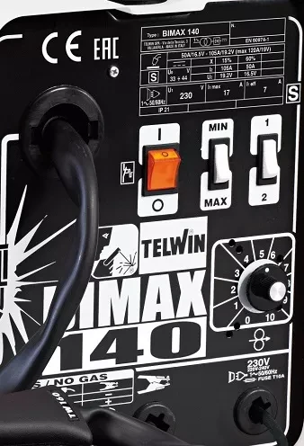 Сварочный полуавтомат BIMAX 140 TURBO Telwin купить в Магнитогорске