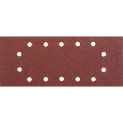 Лист шлифовальный универсальный STAYER &quot;MASTER&quot; на зажимах, 14 отверстий по периметру, для ПШМ, Р40, 115х280мм, 5шт 35469-040