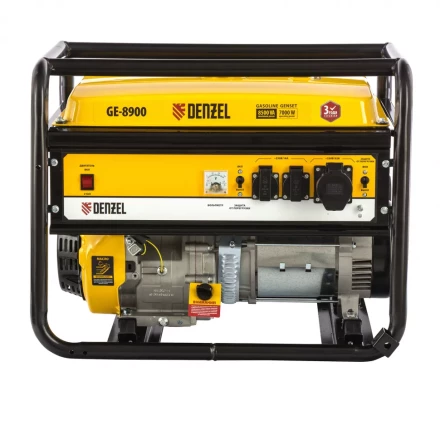 Генератор бензиновый DENZEL GE 8900 94639 купить в Магнитогорске