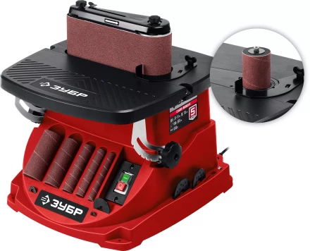 ЗУБР d 13, 19, 26, 38, 51 x 115, 650 Вт, осцилляционный шпиндельный шлифовальный станок (СШО-650Л) купить в Магнитогорске