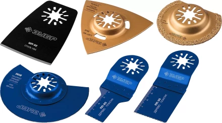 ЗУБР НР-6 UniLock, OIS-хвост., 6 предм., набор насадок для реноватора, Профессионал (15574) купить в Магнитогорске