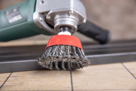 Кордщетка HAMMER чаша 85мм для УШМ витая сталь (207-106) купить в Магнитогорске