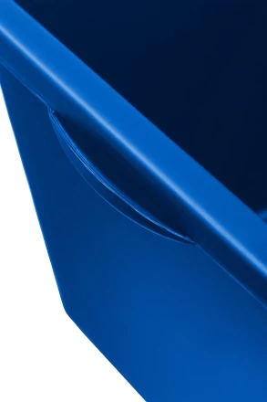 ЗУБР 40 л, первичный высокопрочный пластик, усиленный прямоугольный строительный таз (06096-45) купить в Магнитогорске