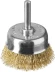 ЗУБР &quot;ПРОФЕССИОНАЛ&quot;. Щетка чашечная для дрели, витая латунированная стальная проволока 0,3мм, 50мм 3525-050_z02 купить в Магнитогорске