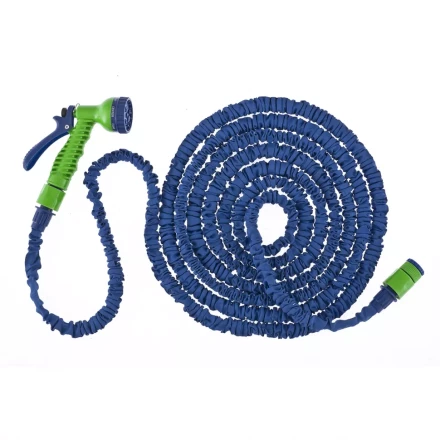 Растягивающийся двуслойный шланг с пистолетом 15 м СИБРТЕХ 67544 купить в Магнитогорске