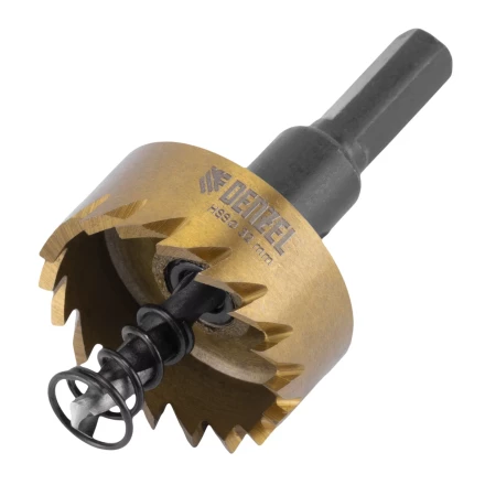 Коронка по металлу HSS, 32 мм, нитридтитановое покрытие Denzel 724109 купить в Магнитогорске