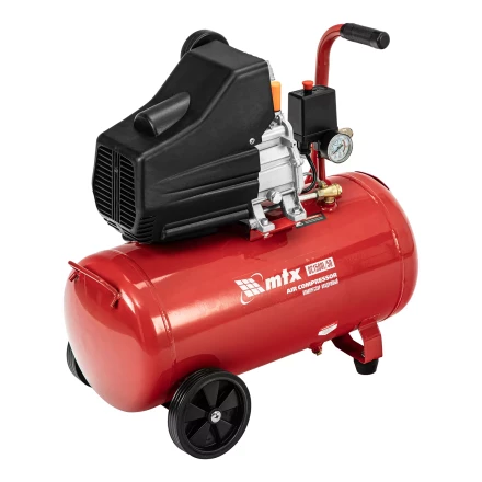 Компрессор воздушный MTX DC1500L/50, 1,5 кВт, 50 л, 210 л/мин 58018 купить в Магнитогорске