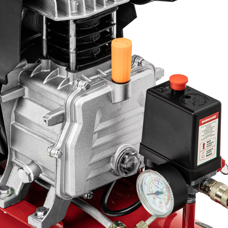 Компрессор воздушный MTX DC1500L/50, 1,5 кВт, 50 л, 210 л/мин 58018 купить в Магнитогорске