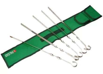 Шампуры с чехлом 60 см 6 шт PALISAD Camping 69577 купить в Магнитогорске