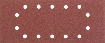 Лист шлифовальный универсальный STAYER &quot;MASTER&quot; на зажимах, 14 отверстий по периметру, для ПШМ, Р80, 115х280мм, 5шт 35469-080 купить в Магнитогорске