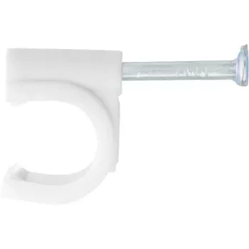 Скобы электроустановочные, 6 мм, прямоугольный профиль, 50 шт  СИБРТЕХ 47534 купить в Магнитогорске