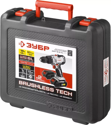 Дрель-шуруповерт BL-motor ДАИ-18-2-Ли КНМ4 серия МАСТЕР купить в Магнитогорске