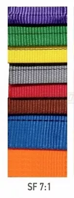 Строп текстильный петлевой СТП-1 т L=1 м SF7 30 мм купить в Магнитогорске