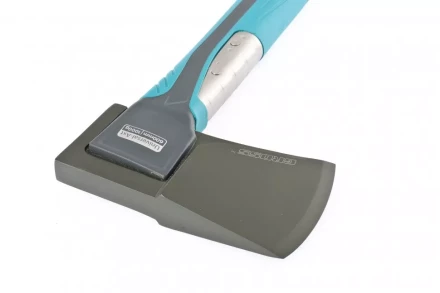 Топор универсальный 1000 гр кованый тефлоновое покрытие двухкомпонентное пластиковое топорище 600 мм Gross 21454 купить в Магнитогорске