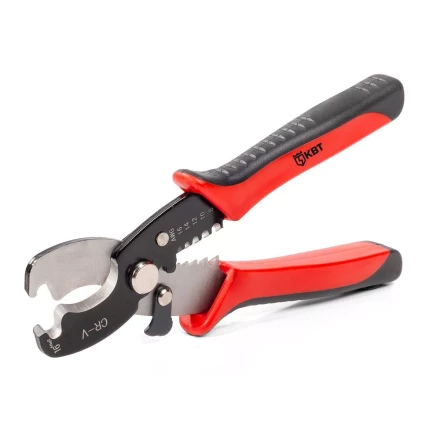 Ножницы для резки проводов КВТ MC-07 до 15 мм с функцией зачистки изоляции (86619) купить в Магнитогорске