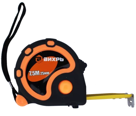 Рулетка Вихрь 7,5мх25мм купить в Магнитогорске