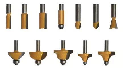 Набор фрез для декоративного применения хвостовик 8 мм 12 штук 46610 купить в Магнитогорске