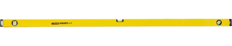 Уровень STAYER "PROFI" "PROFILevel" коробчатый усиленный, фрезерованный, 3 противоударных ампулы, 150см 3466-150 купить в Магнитогорске