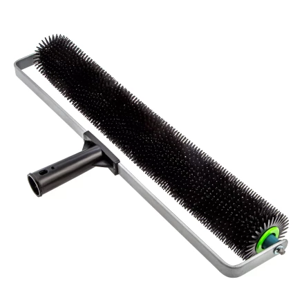 Валик игольчатый для наливных полов с рамой, острая игла, 500 мм Сибртех 81112 купить в Магнитогорске