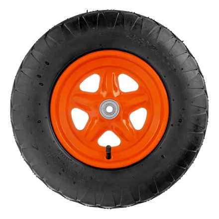 Колесо пневматическое Palisad «Звезда» 4.80/4.00-8 D380 мм, внутренний диаметр подшипника 12 мм, длина оси 80 мм, 689465 купить в Магнитогорске