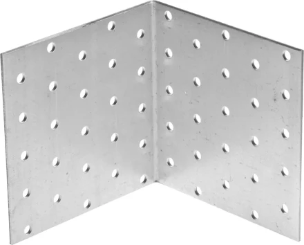 Крепежный угол ЗУБР &quot;МАСТЕР&quot; равносторонний, 100х100х100мм, 20шт 310205-100-100 купить в Магнитогорске