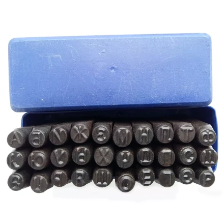 Клеймо буквенное 8мм купить в Магнитогорске