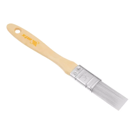 Кисть плоская для лаков &quot;Евро&quot; 3/4&quot;, искусственная щетина, деревянная ручка MTX 83084 купить в Магнитогорске