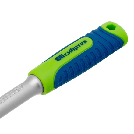 Ключ-трещотка 1/4&quot;, 45 зубьев, с быстрым сбросом, матовый хром Сибртех 14021 купить в Магнитогорске