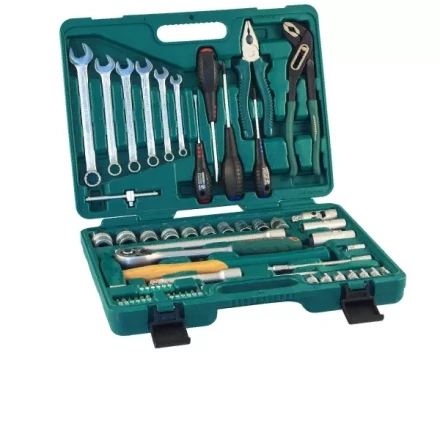 Набор головок торцевых универсальный 1/2&quot;DR 12-24мм  1/4&quot;DR 6-13мм   60 предметов S04Н52460S   Jonnesway 47566 купить в Магнитогорске