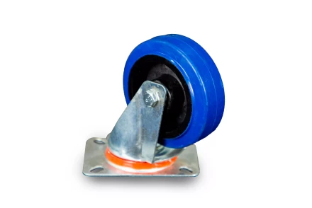 Колесо поворотное из эластичной резины MW70 100 мм 1024399 купить в Магнитогорске