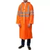 Плащ-дождевик ЗУБР 11617-56, сигнальный цвет, нейлоновый на молнии, размер 56-58 11617-56 купить в Магнитогорске