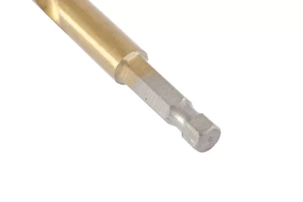 Сверло по металлу 8,5 мм HSS нитридтитановое покрытие 6-гранный хвостовик MATRIX 717852 купить в Магнитогорске