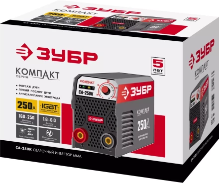Сварочный инвертор ММА СА-250К серия МАСТЕР купить в Магнитогорске