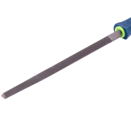 Напильник 200 мм трехгранный двухкомпонентная рукоятка №2 Сибртех 16027 купить в Магнитогорске