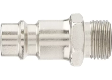 Ниппель универсальный быстросъемный &quot;папа&quot; внешняя резьба 1/2&quot; 2 шт STELS 57067 купить в Магнитогорске