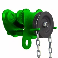 Тележка для ручных талей с цепным приводом HITCH TR100 1 т 3 м (SZ068947)