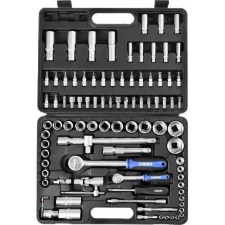 Набор слесарно-монтажного инструмента СИБИН, 94 предмета 27765-H94 купить в Магнитогорске