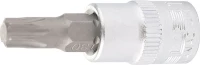 Головка с битой вставкой  T25 квадрат 1/4" CrV STELS 13805
