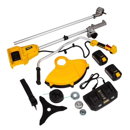 Триммер аккумуляторный бесщеточный Denzel 58720 CBC350-36, Li-ion, 36 В, 350 мм купить в Магнитогорске