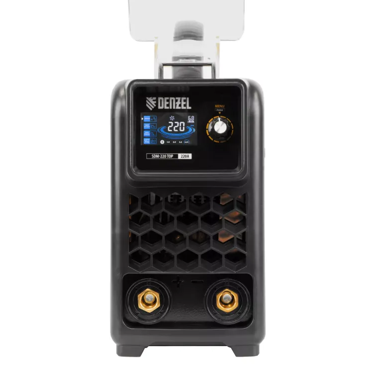 Аппарат инвертор. дуговой сварки SDM-220 Top, 220 А, ПВ 60%// Denzel 94357 купить в Магнитогорске