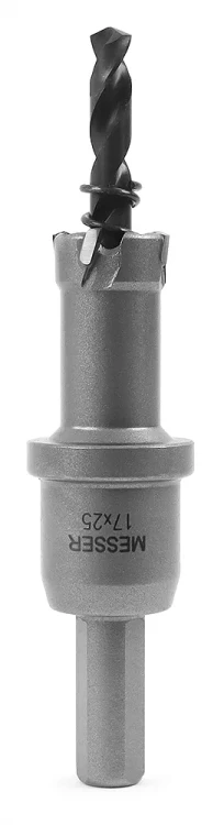 ТСТ коронка MESSER 16X25 с центрирующим сверлом и толкающей пружиной купить в Магнитогорске