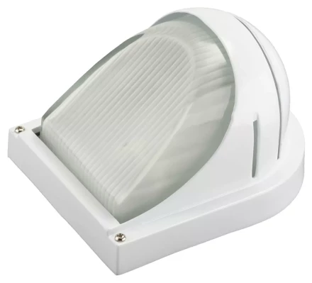 Светильник уличный СВЕТОЗАР &quot;СКАТ&quot; влагозащищенный, цвет белый, 60Вт SV-57355-W купить в Магнитогорске