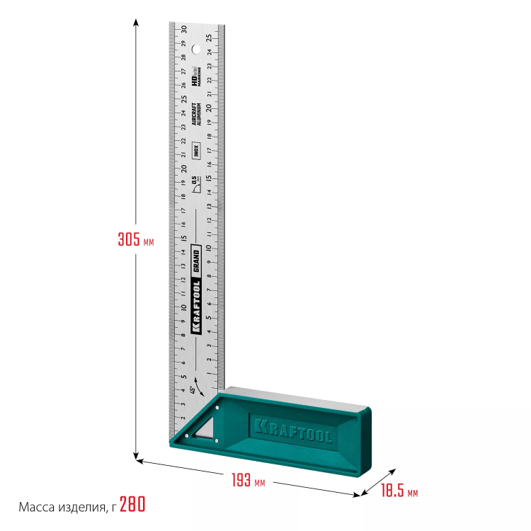 Угольник столярный 3439-30 купить в Магнитогорске