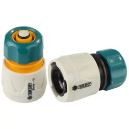 Набор соединителей RACO &quot;Original&quot; (шланг-насадка) с автостопом, 1/2&quot; 4250-55265B